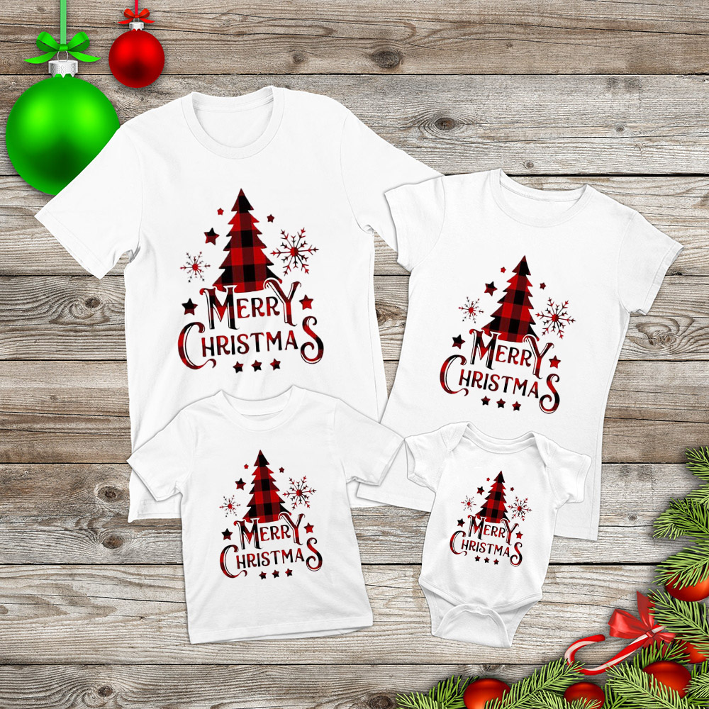 Baby Clothing Crochet - Familie kerst bijpassende outfits kerstfeest geschenken