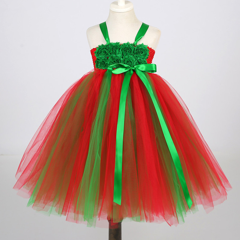 Baby Clothing Made In Usa - Meisjes Kerstman Kerstfeest Kostuum Prinses Tutu