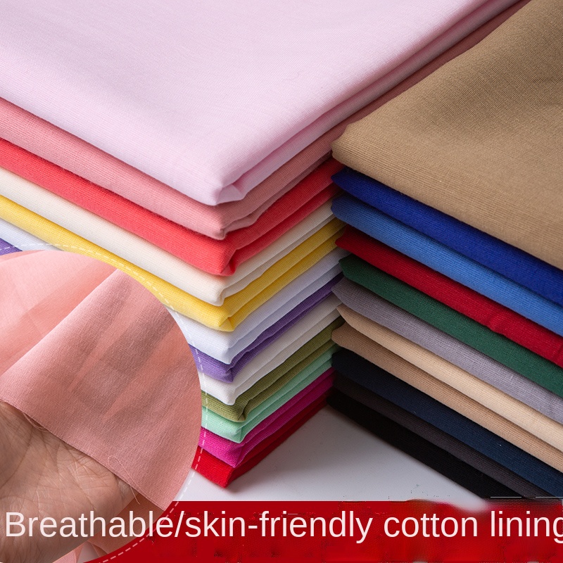 Baby Clothing Material - 100% katoenen voeringstof 100x140cm puur wit