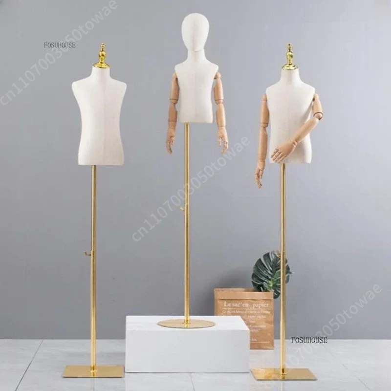 Baby Clothing Display Stand - Kindermannequin torso met verstelbare armen, flexibele