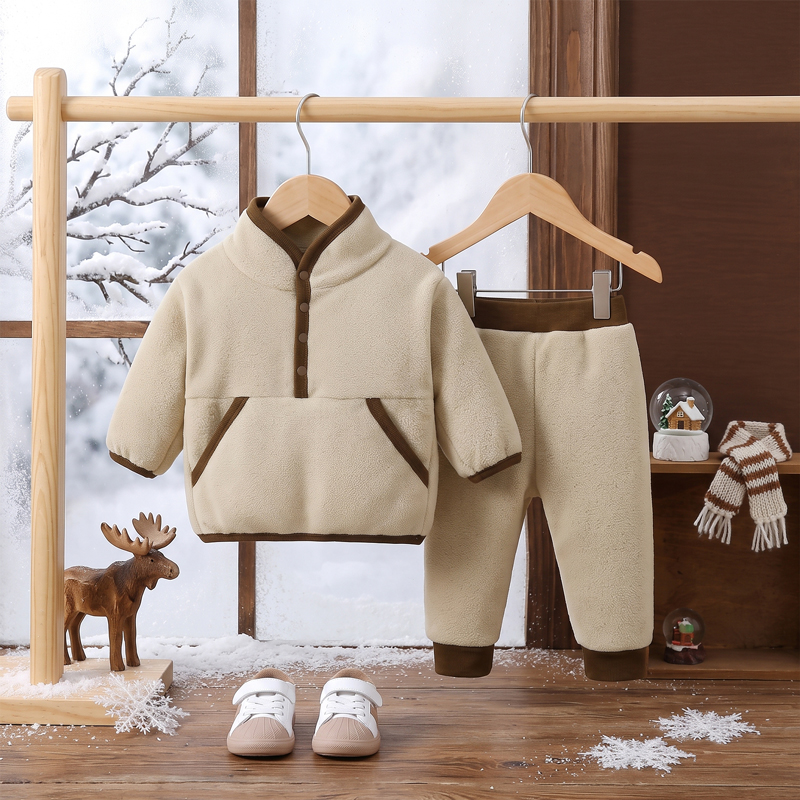 Baby Clothing Made In Usa - 1 set babykleding van polar fleece,