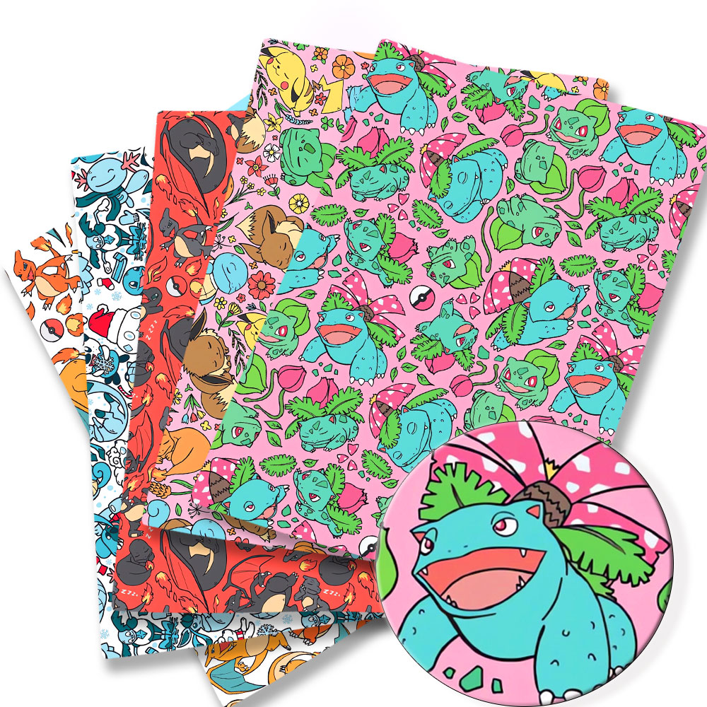 Baby Clothing Quilt - Pokemon Cartoon Fabric140*50cm Handgemaakte Naaien Patchwork