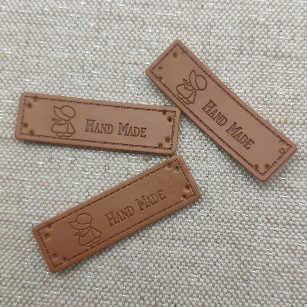 Baby Clothing Made In Usa - Mooie Meisje Handgemaakte Labels Voor Rugzak