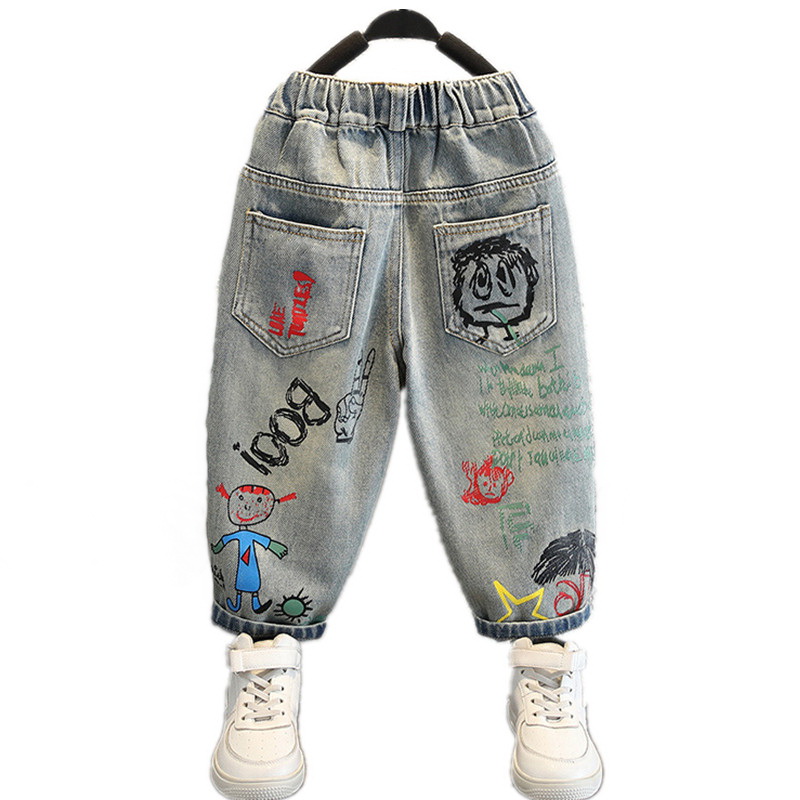 Baby Clothing Drawing - Baby Boy Jeans Voor Kinderen Kinderkleding