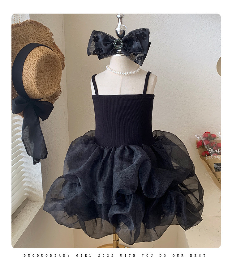 Baby Clothing Line - Zomerjurk voor meisjes 2025, nieuwe kinderfeestprinsesjurk,
