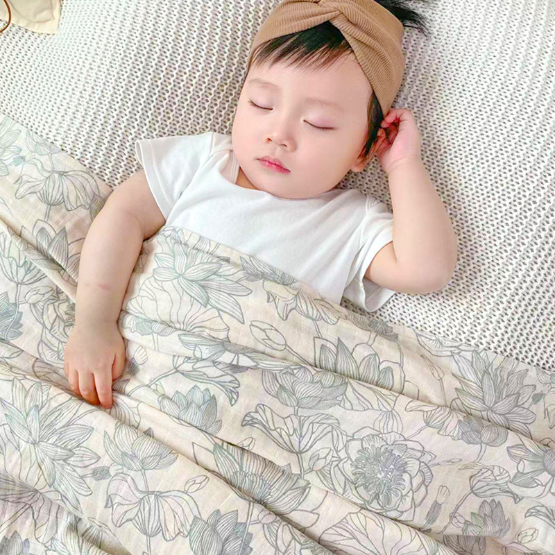 Katoenen baby Inbakerdoek Baby - Muslin Swaddle Wrap recensie en prijs