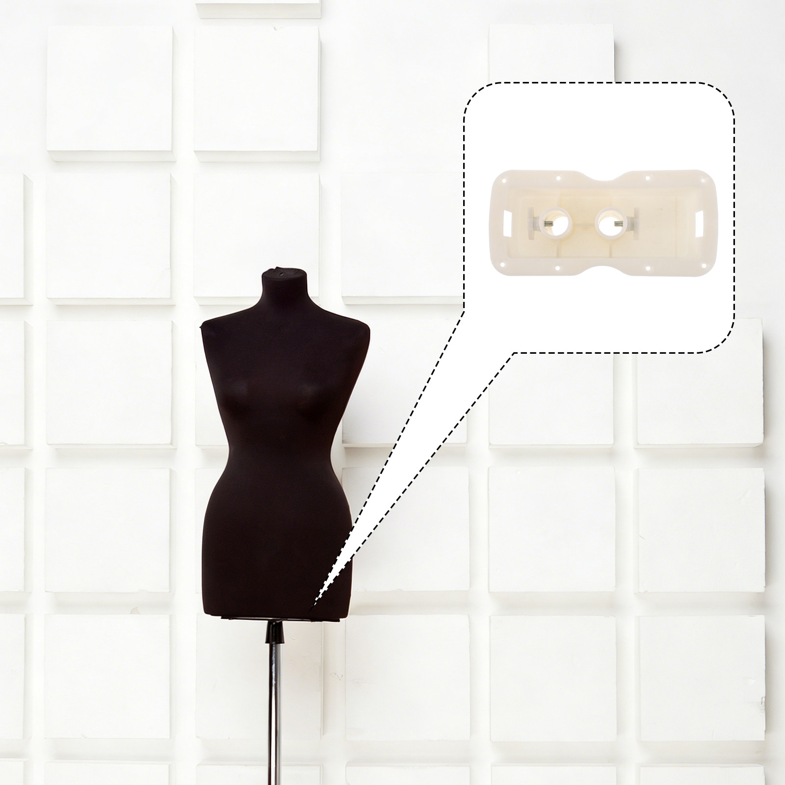 Vervangende basis voor plastic - Baby Clothing Display Stand recensie en prijs