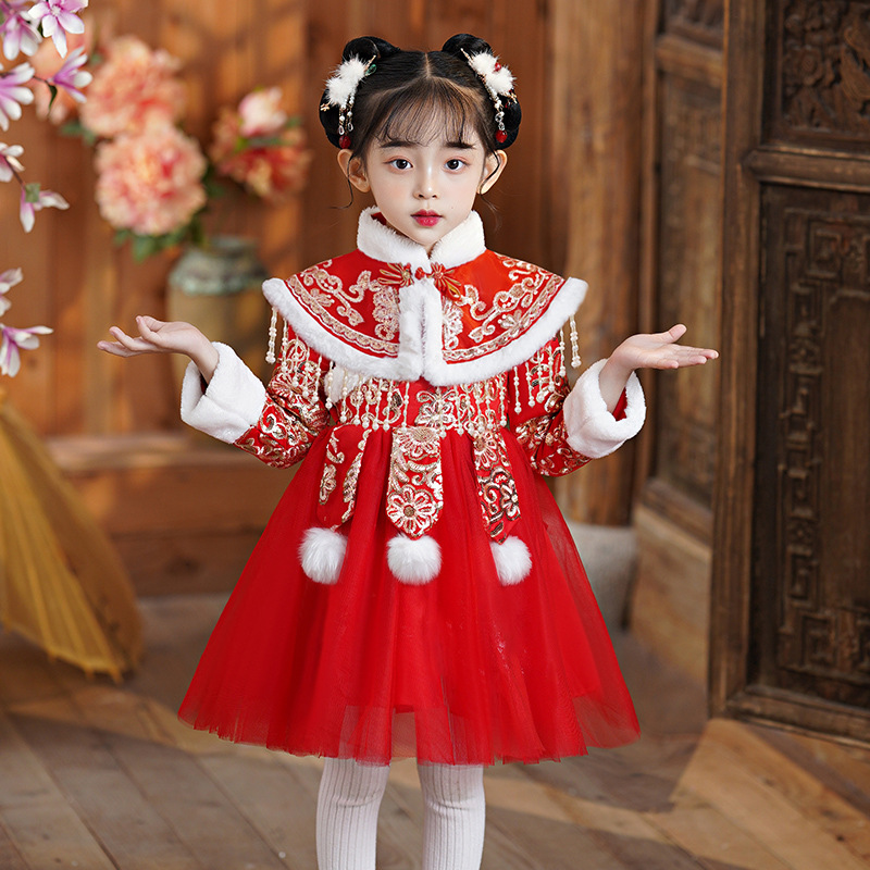 Rood meisje Chinees Nieuwjaar  - Baby Clothing Quilt recensie en prijs
