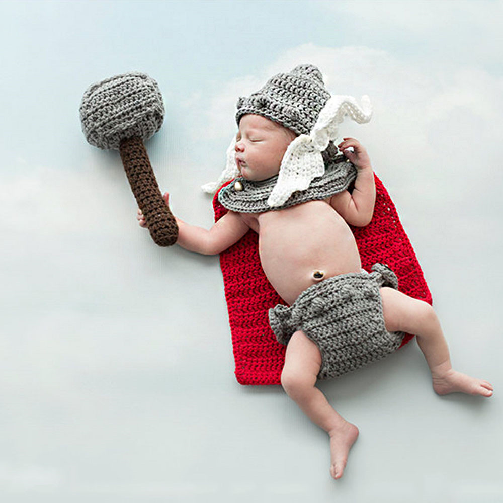 Baby babyjongen superheld stij - Baby Clothing Crochet recensie en prijs