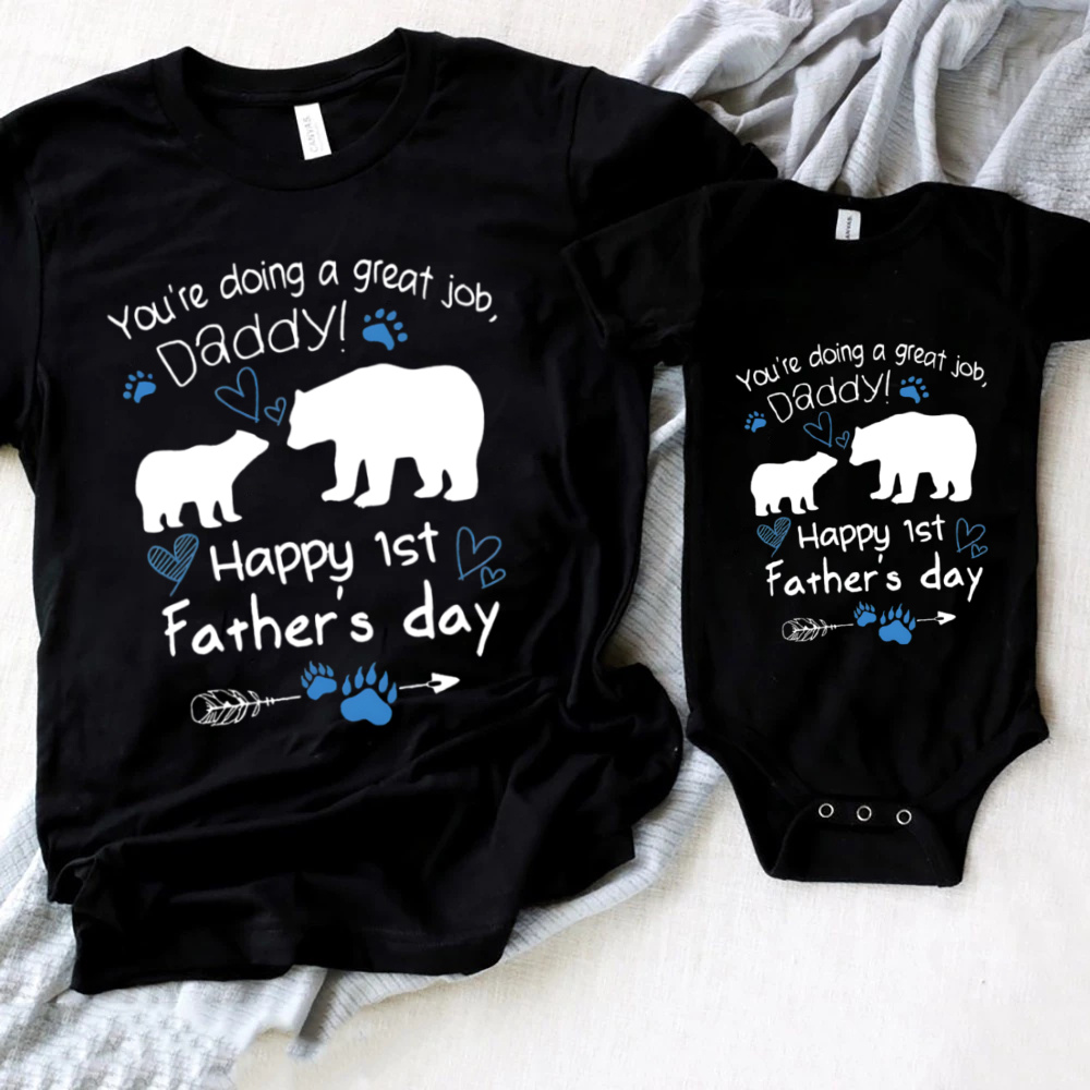 Gelukkige eerste vaderdag fami - Baby Clothing Crochet recensie en prijs
