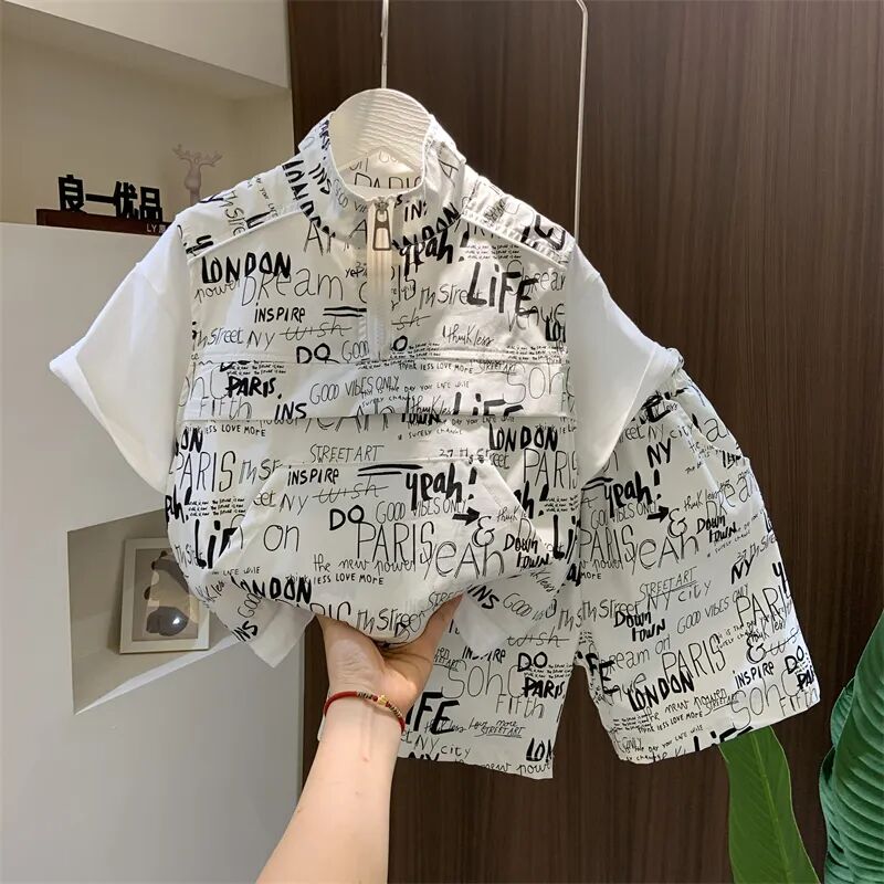 Jongens Zomerkleding Set 2024  - Baby Clothing Drawing recensie en prijs