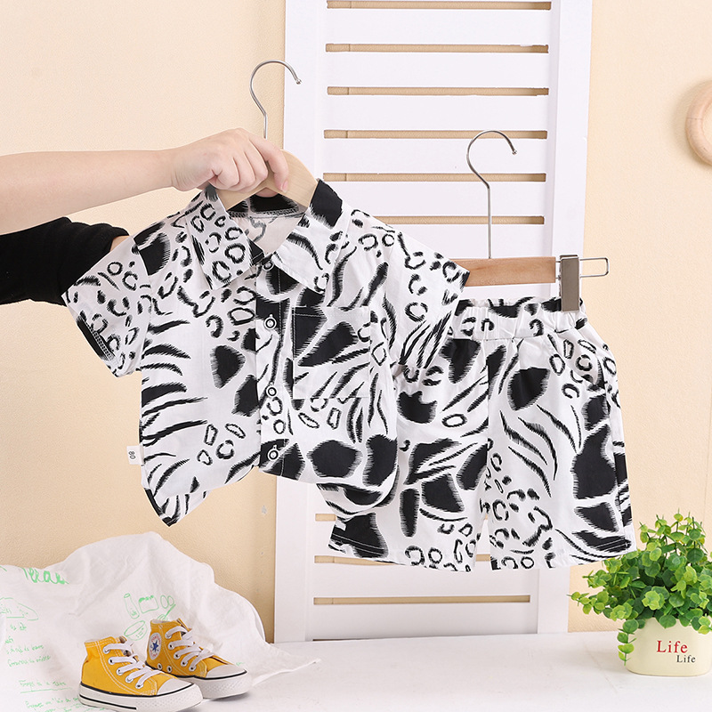 Nieuwe zomer babyjongenskledin - Baby Clothing Drawing recensie en prijs