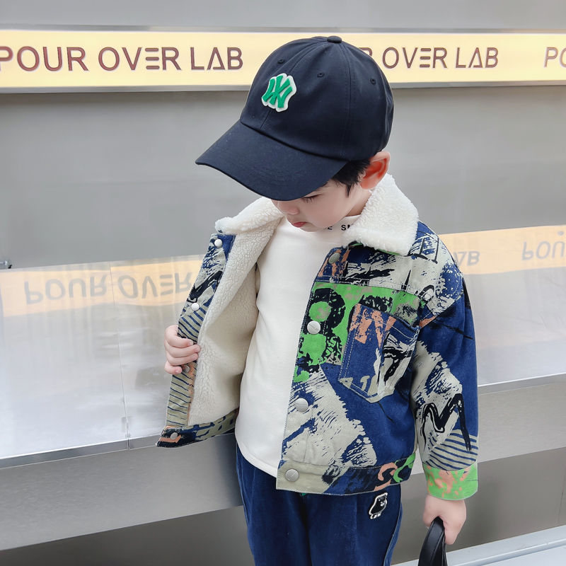 Kids Baby Warm Denim Jasje Par - Baby Clothing Drawing recensie en prijs
