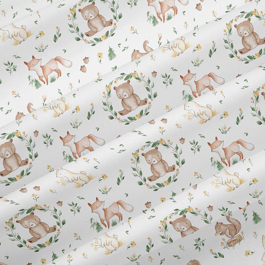 160*50 cm Animal Paradise bloe - Baby Clothing Material recensie en prijs