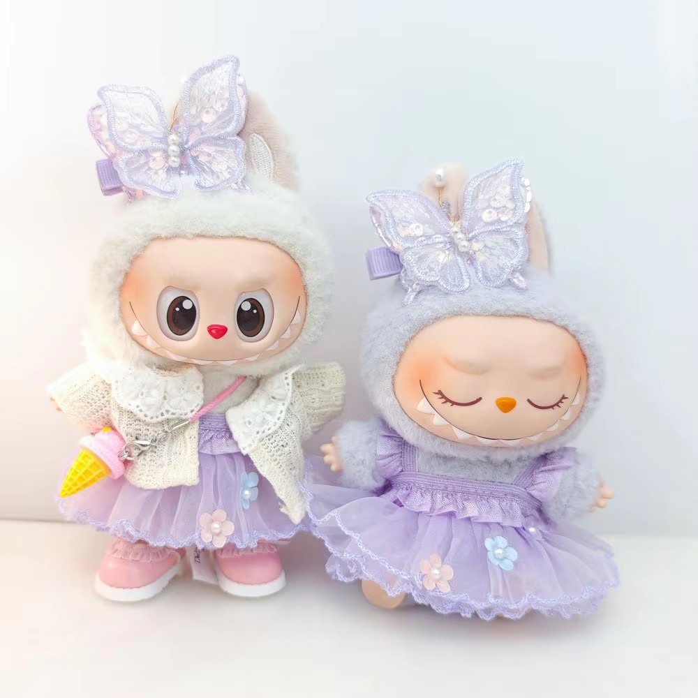 Voor 15-17 Cm Labubu V1 V2 V3  - Baby Clothing Crochet recensie en prijs