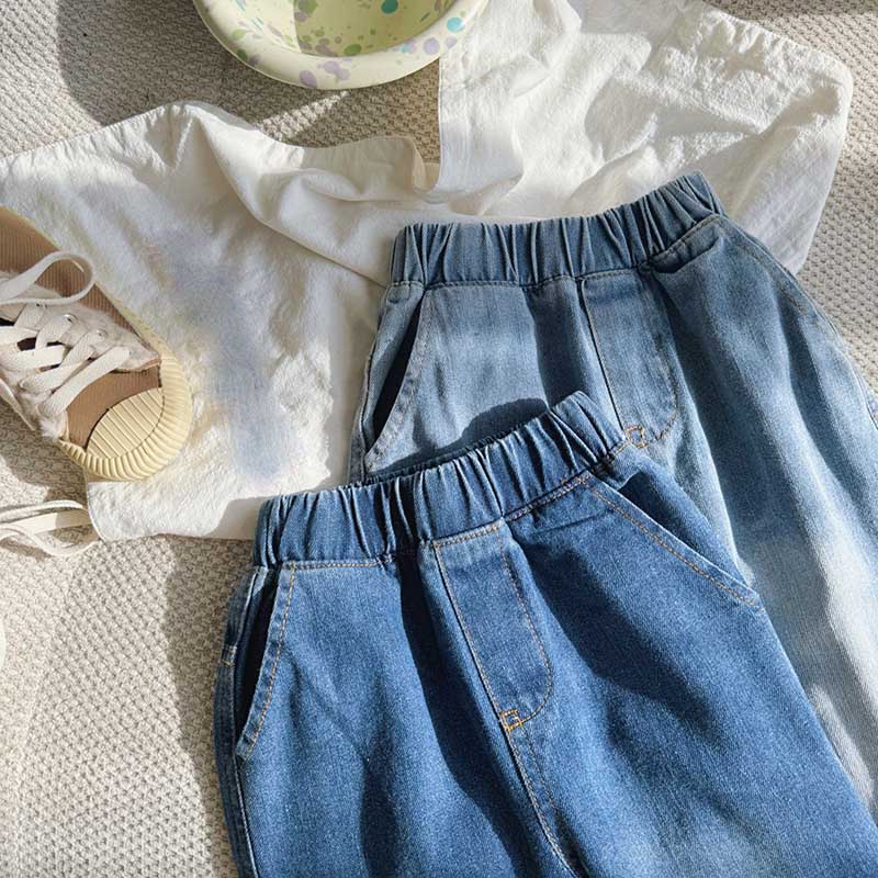 Nieuwe Kinder Jeans 2024 Lente - Baby Clothing Made In Usa recensie en prijs