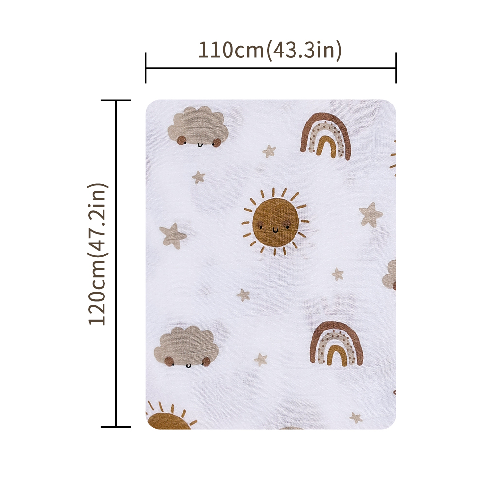 Elinfant 120x110cm Bamboe Kato - Muslin Swaddle Wrap recensie en prijs